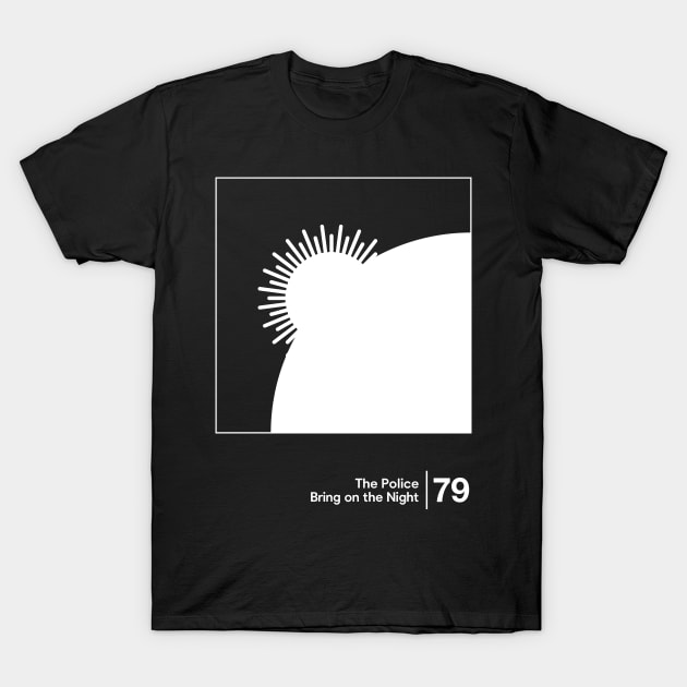 The Police / Minimalist Graphic Artwork Design T-Shirt by saudade